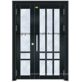 Double Size High Quality Exterior Sicherheit Stahl Metall Tür (W-SD-01)